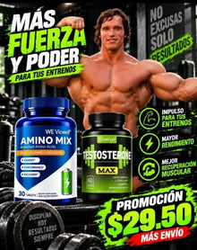TESTOSTERONE MAX + AMINO MIX