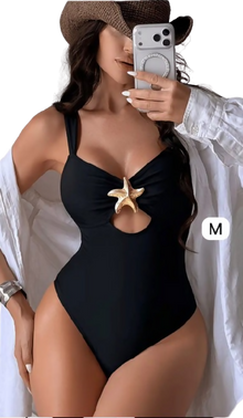 Traje de Baño Enterizo Negro