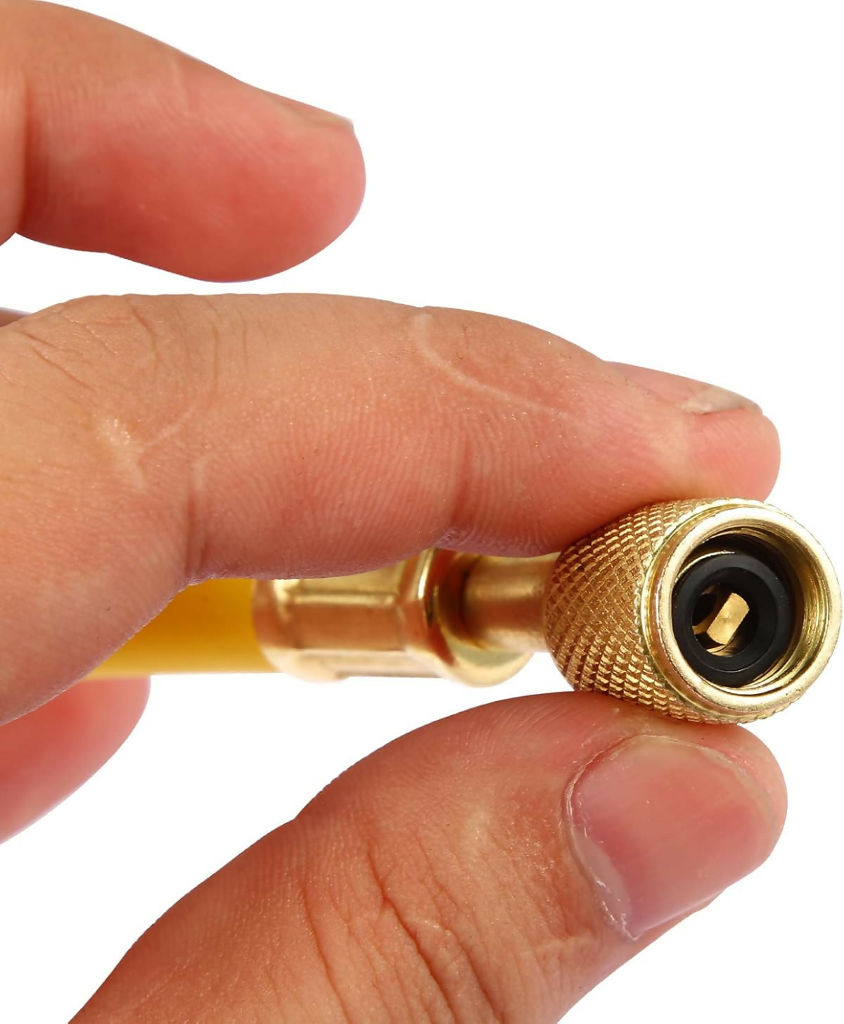 Kit de 3 piezas de mangueras para manómetro de aire acondicionado para R410a con rosca de ¼