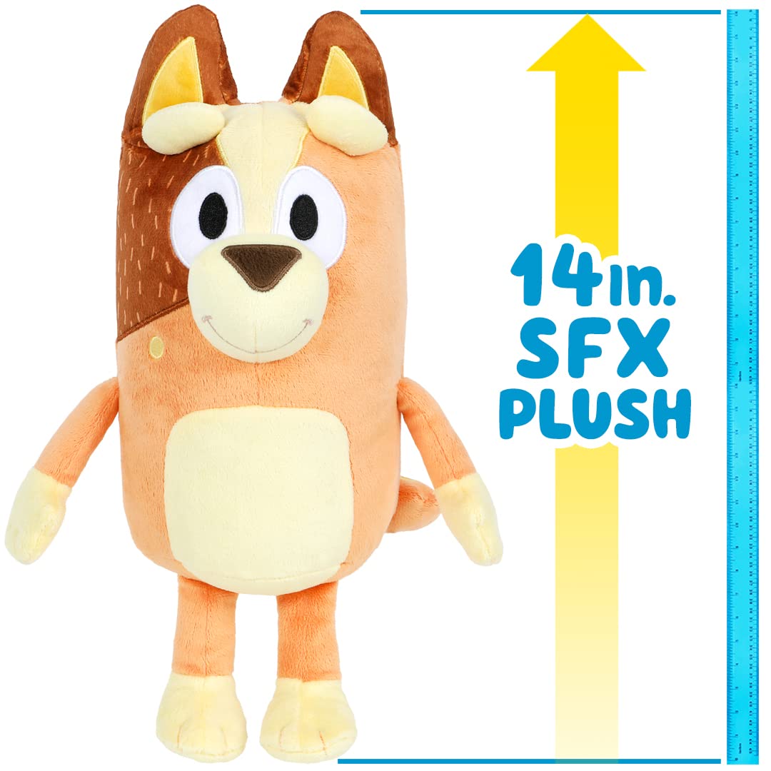 Bluey - Peluche Parlante de 13" - Interactivo