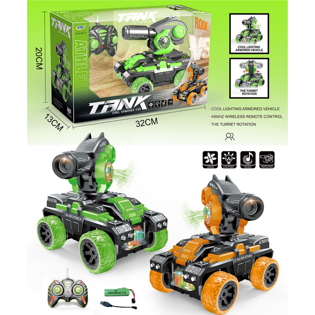 Tanque a control remoto - 49 MHZ
