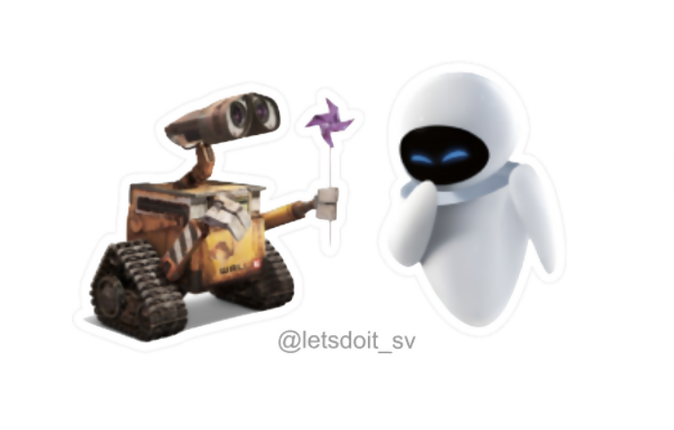 Wall-e & Eva