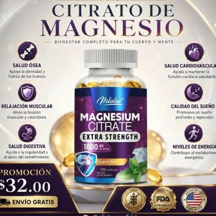 CITRATO DE MAGNESIO 1000MG