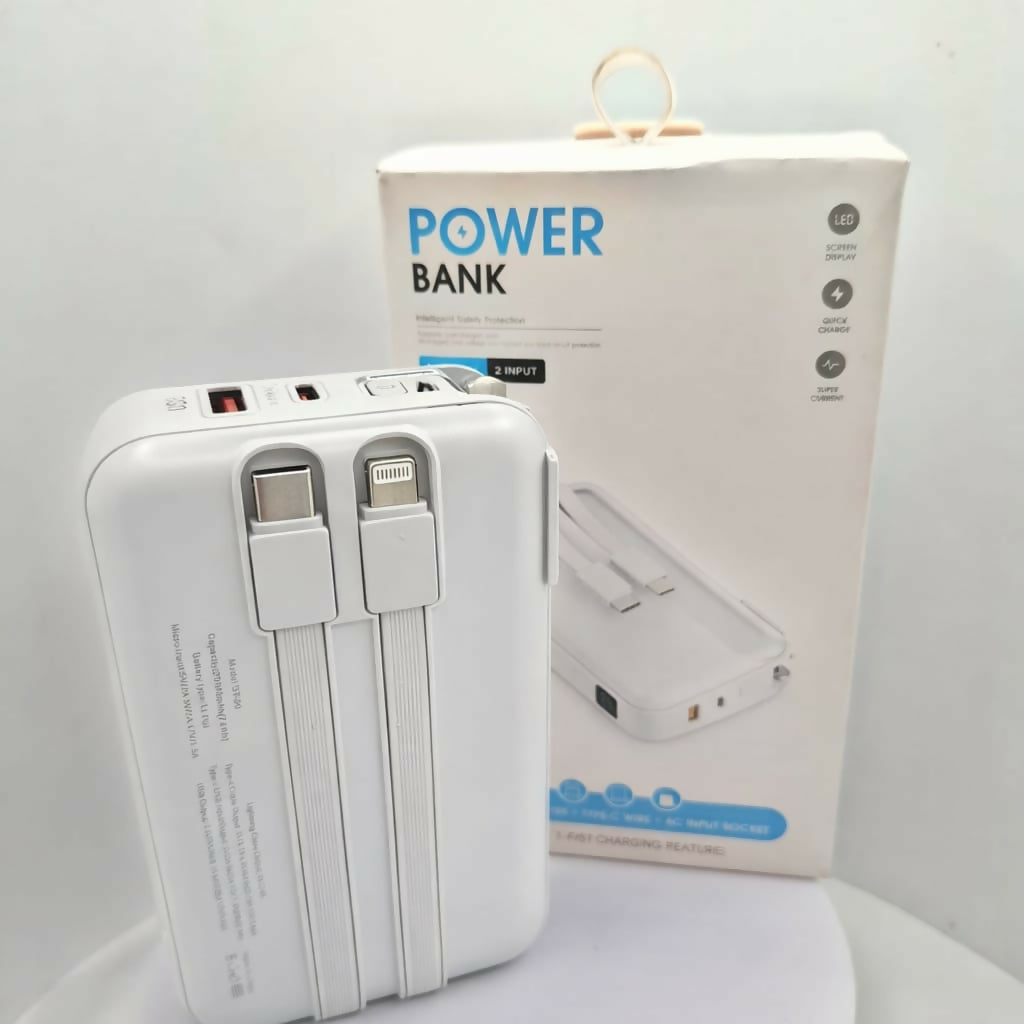POWER BANK PD 22.5W BLANCA