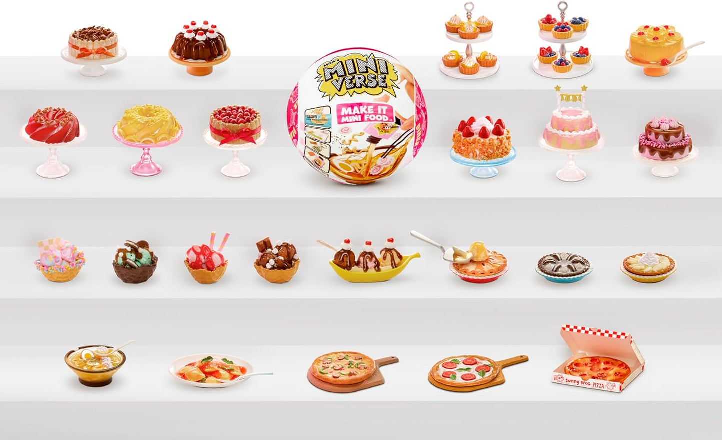 MGA's Miniverse Entertainment presenta la serie 2 de Mini Collectibles Make It Mini Food Diner