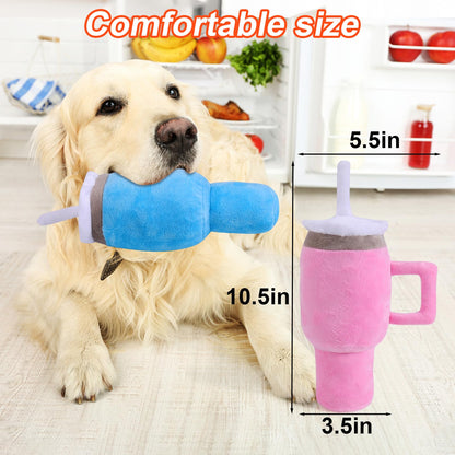 BABORUI Juguetes para Perros con Sonido en Forma de Taza