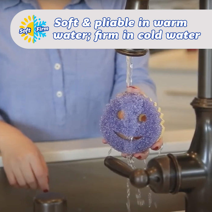 Scrub Daddy Scrub Mommy - Esponja para Platos y Limpieza sin Rayar