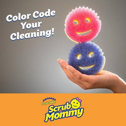 Scrub Daddy Scrub Mommy - Esponja para Platos y Limpieza sin Rayar