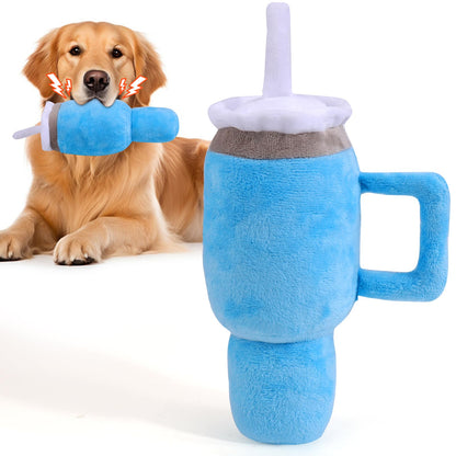 BABORUI Juguetes para Perros con Sonido en Forma de Taza