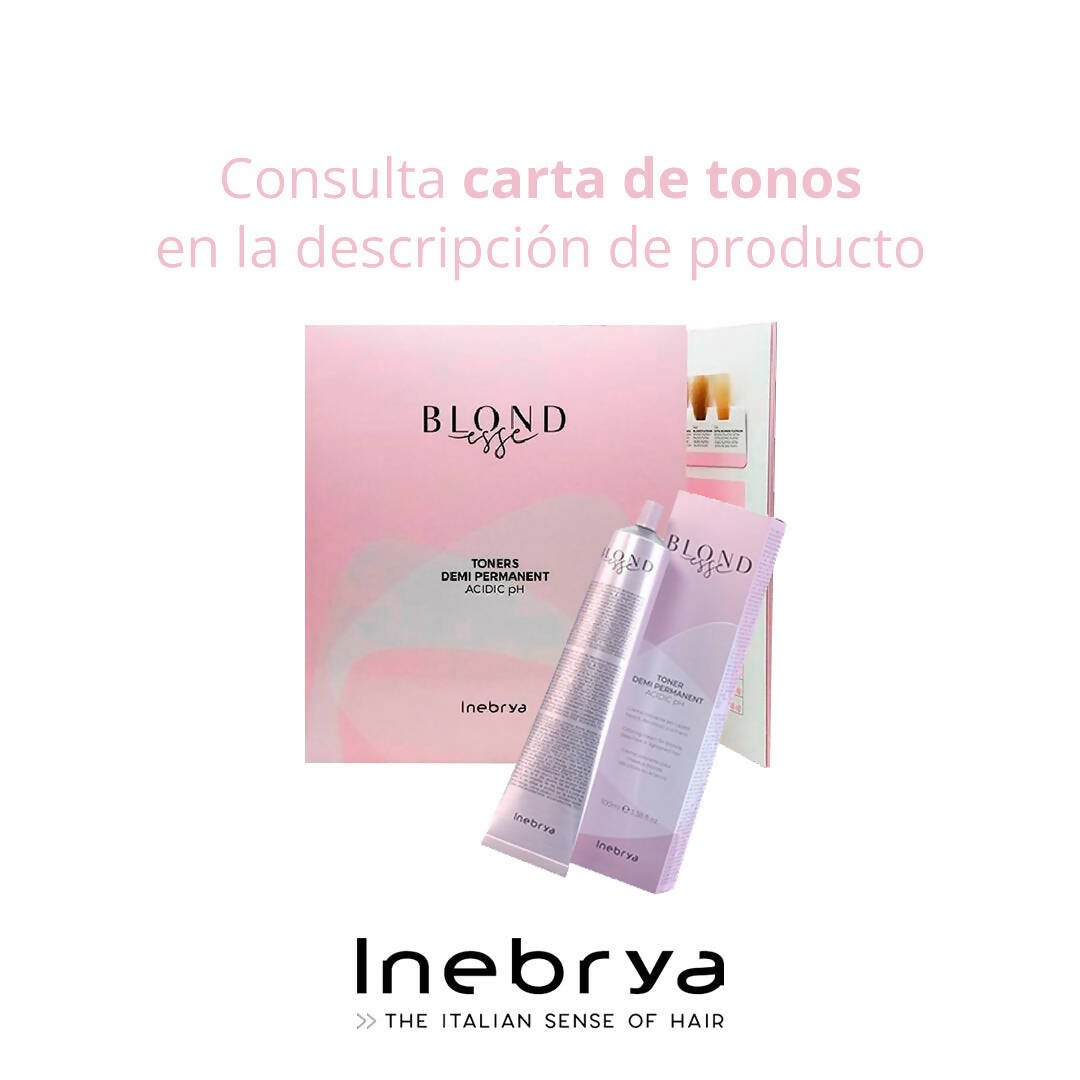 Toners Demi Permanent para cabellos rubios 100ml | Inebrya