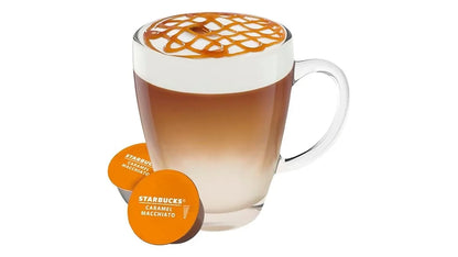 CARAMEL MACCHIATO, 100% ARABICA COFFEE, DOLCE GUSTO, 6 SERVINGS, 127.8 G