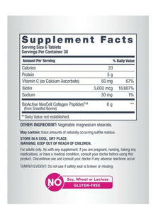 Colágeno con Biotina + Vitamina C