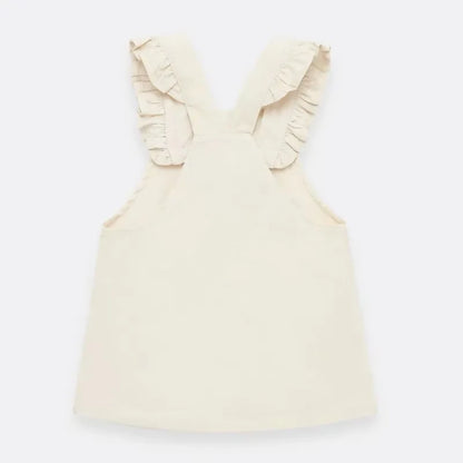 Overol de vestido para bebé niña