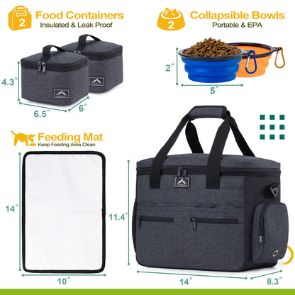 Kit de Bolsa de Viaje para Perros