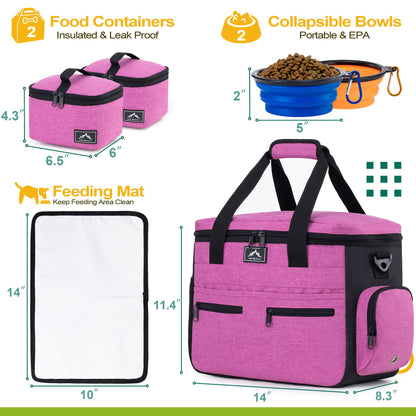 Kit de Bolsa de Viaje para Perros