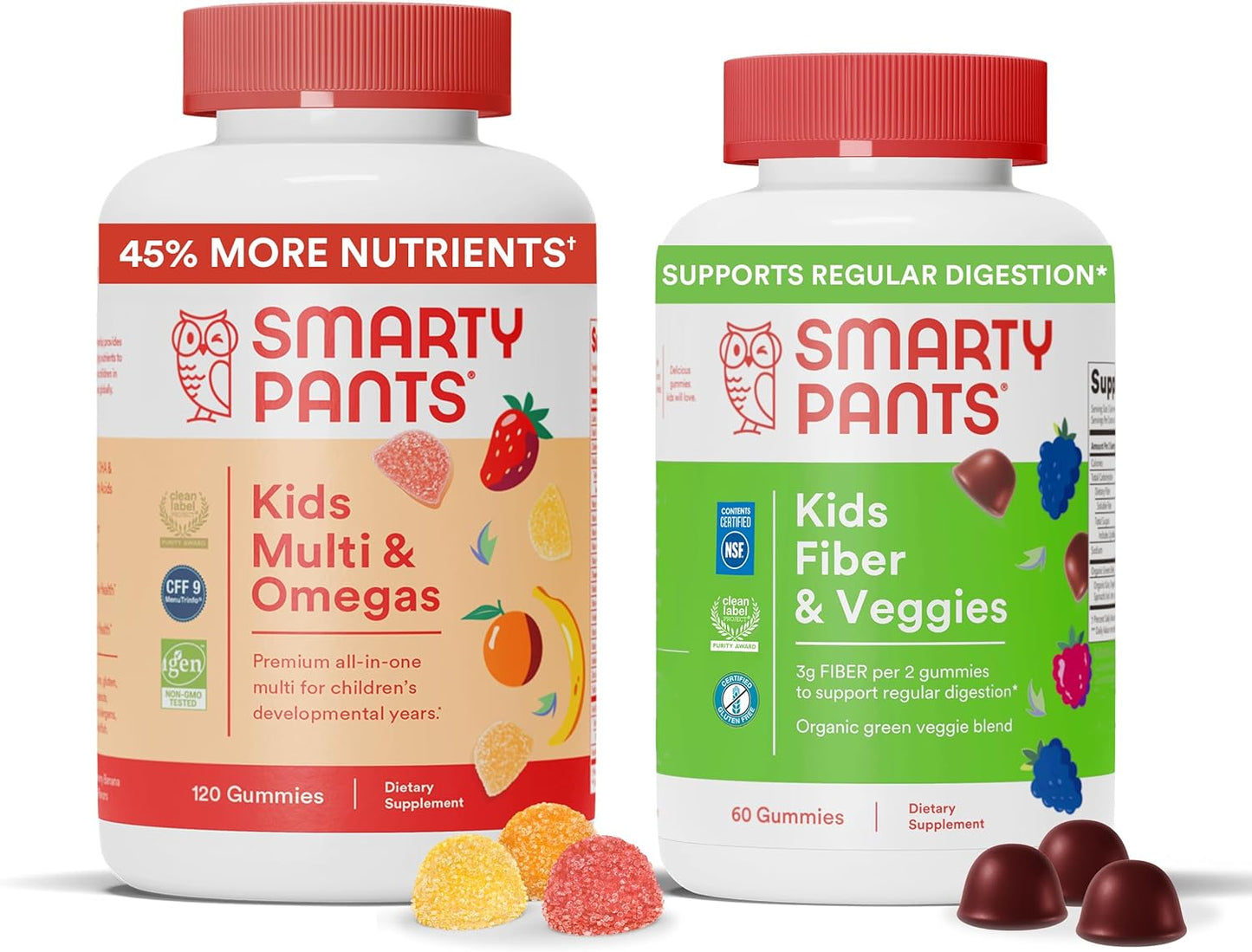 Gomitas Multivitamínicas SmartyPants para Niños