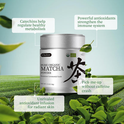 Polvo de Té Verde Matcha Grado Ceremonial Chaism