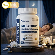 🌙 ¡DUERME MEJOR, DESPIERTA CON MÁS ENERGÍA! 🌙/ MELATONINA DE 9 MG
