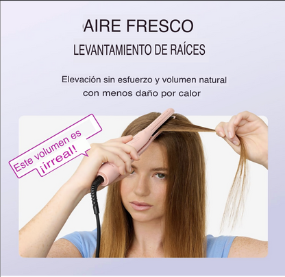 Wavytalk Plancha y Rizador 3 en 1 para Cabello con Aire Frío