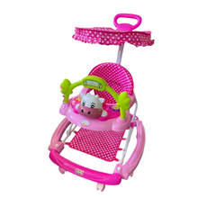 Andadera 2 en 1 con techo para bebé