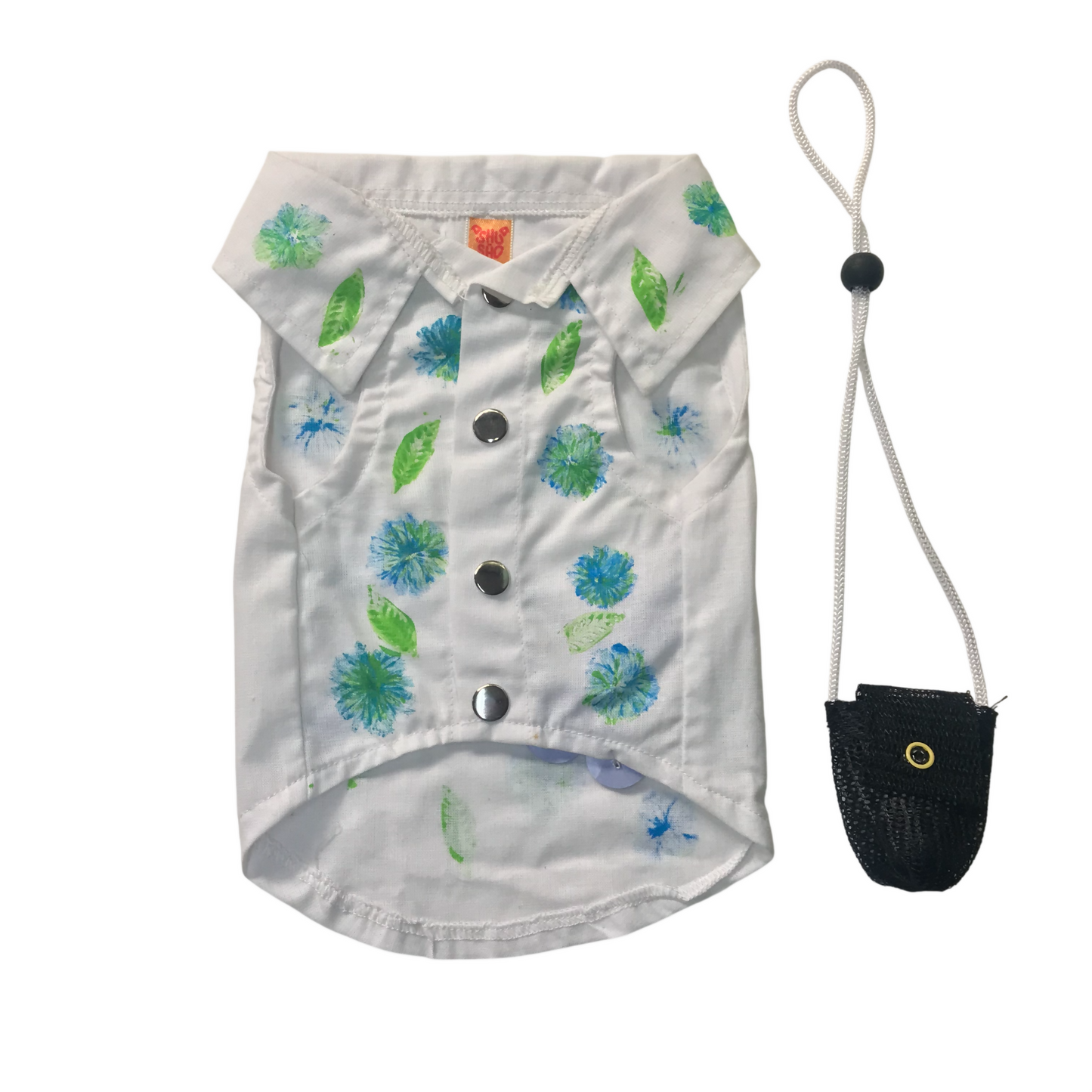 Camisa de Verano para Perro con Bandolera a Juego