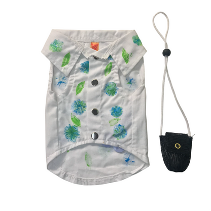 Camisa de Verano para Perro con Bandolera a Juego