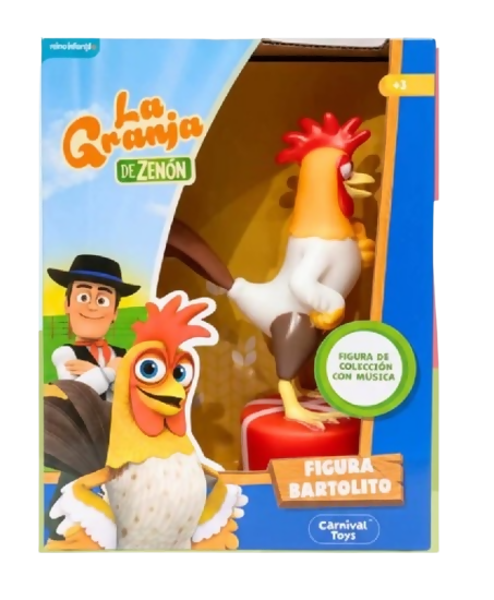 FIGURAS DE COLECCION GRANJA DE ZENON CON MUSICA 7"