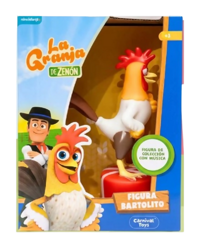 FIGURAS DE COLECCION GRANJA DE ZENON CON MUSICA 7"