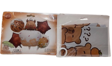 SET DE GLOBOS CAPIBARA CUPCAKE
