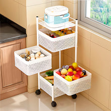 Organizador vertical metálico para cocina diseño de cubos