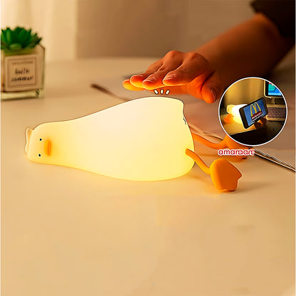 Lámpara infantil de pollo con holder para celular