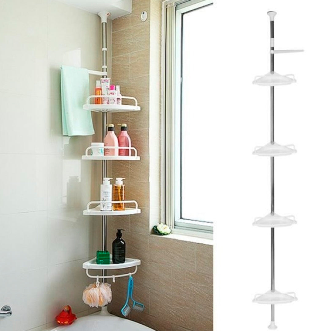 Estante organizador de baño