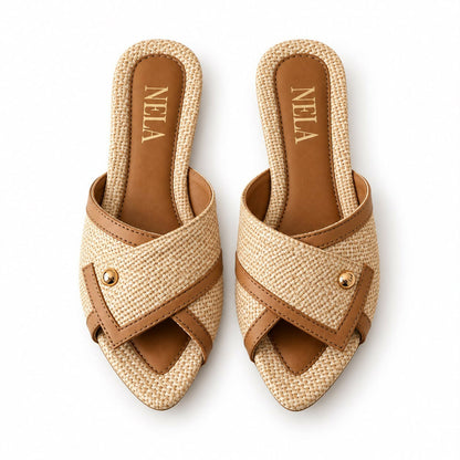 Sandalias Caramelo Suave