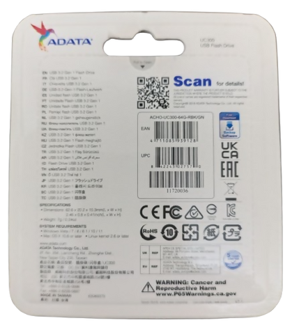 Memoria USB tipo C 64Gb