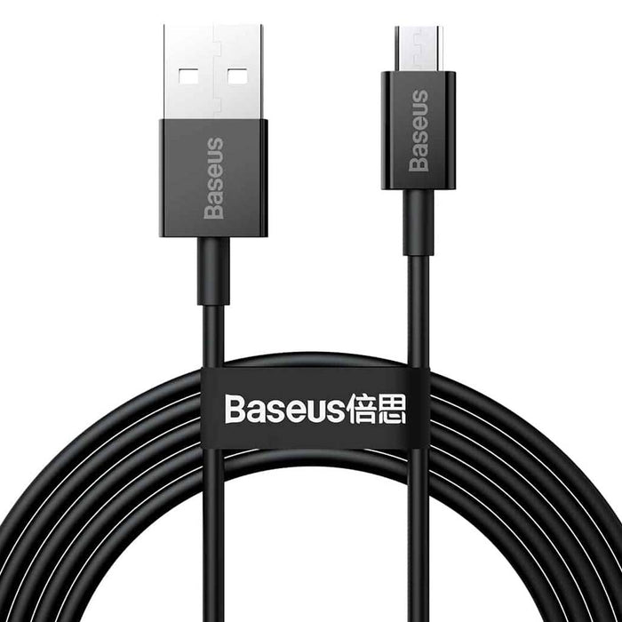 Baseus Superior Series Fast Charging Data Cable USB to Micro 2A 2m Black