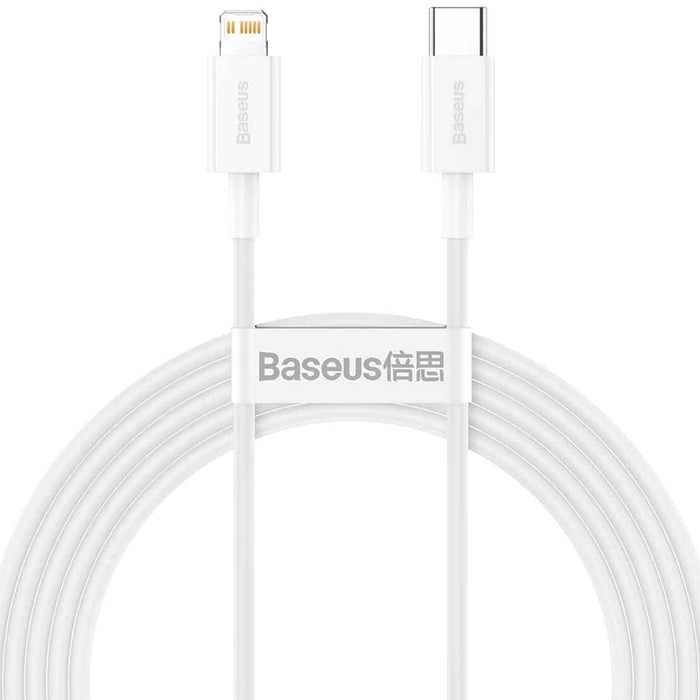 Baseus Superior Series Fast Charging Data Cable Type-C to iP PD 20W 2m White