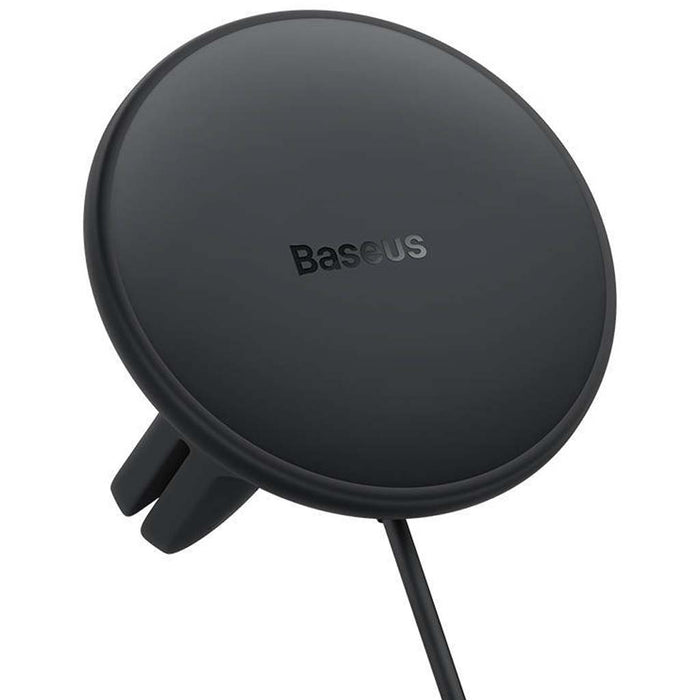 Baseus CW01 Magnetic Wireless Charging Car Mount 40W (Wireless Charging 15w+Type-C 25W) Black