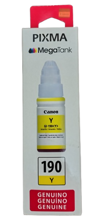 Tinta Canon PIXMA 190Y
