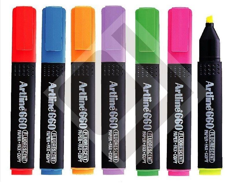 MARCADOR FLUORECENTE ARTLINE - Yellow