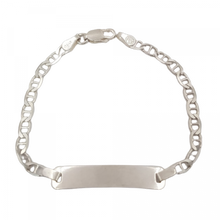 Pulsera con Placa para niño/a, Plata 925