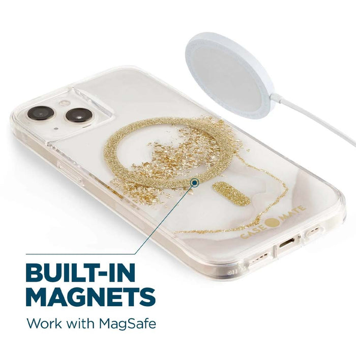Casemate Karat Marble Magsafe iPhone 14 Plus Clear