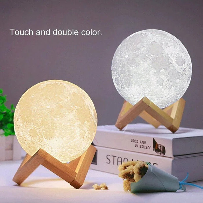 3D Moon Light Touch Sensor