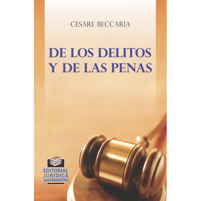 De Los Delitos Y De Las Penas