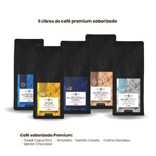 Pack 5 Lb café premium saborizado