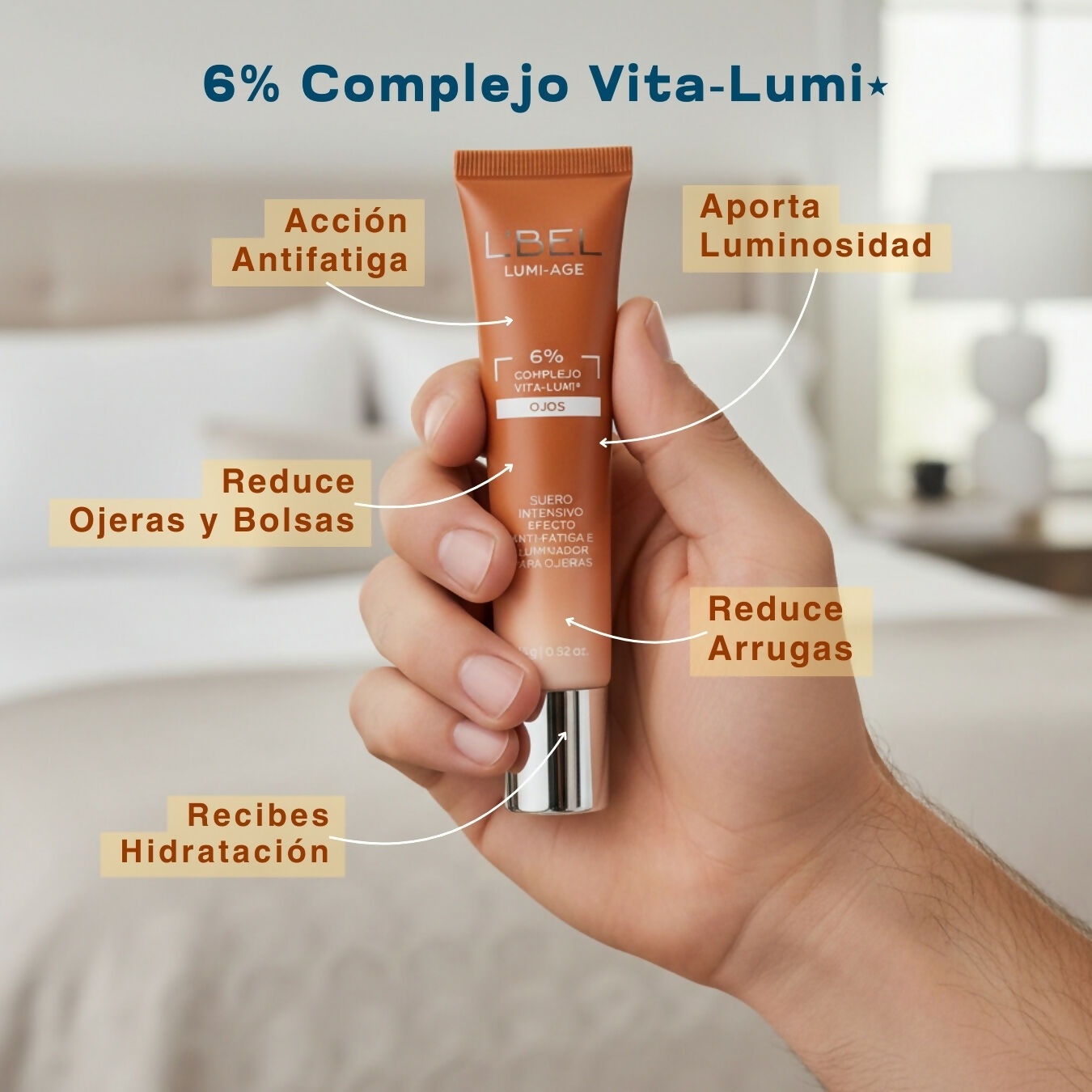 Contorno de Ojos Iluminador - Lumi Age AM 15 grs