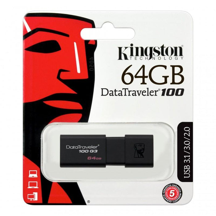 Memoria USB De 64gb 3.0 Data Traveler Kingston