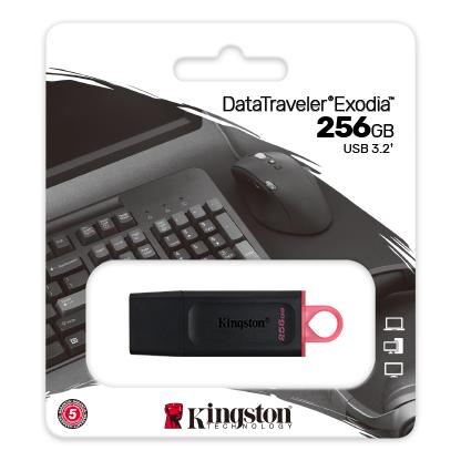 Memoria USB De 128gb 3.2 Data Traveler Exodia Kingston
