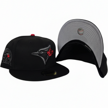 Gorra Toronto Blue Jays Black & Red Maple Leaf 59FIFTY