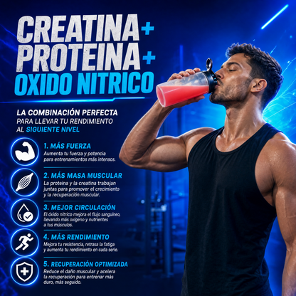 Ideal HIM Creatina + Oxido Nítrico