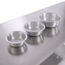 Set de 3 recipientes de aluminio